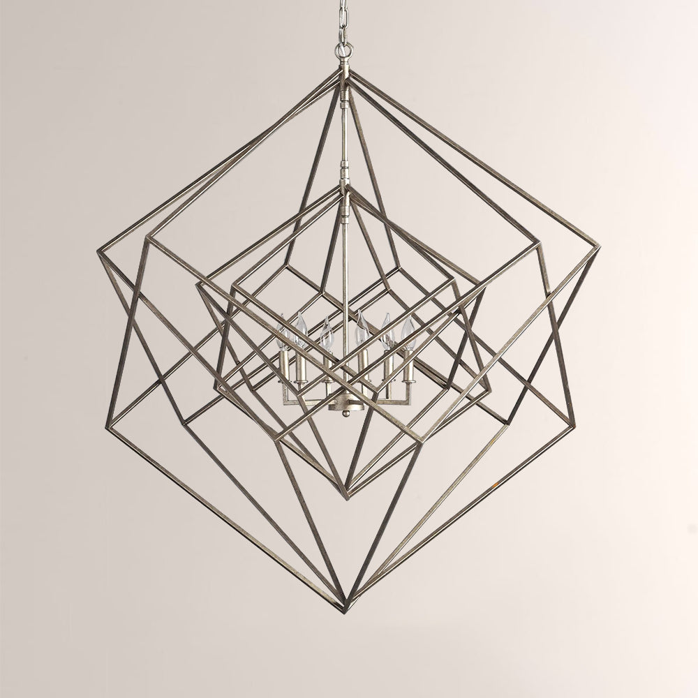 Geode Chandelier 44.25"-Chandelier-Manorlights
