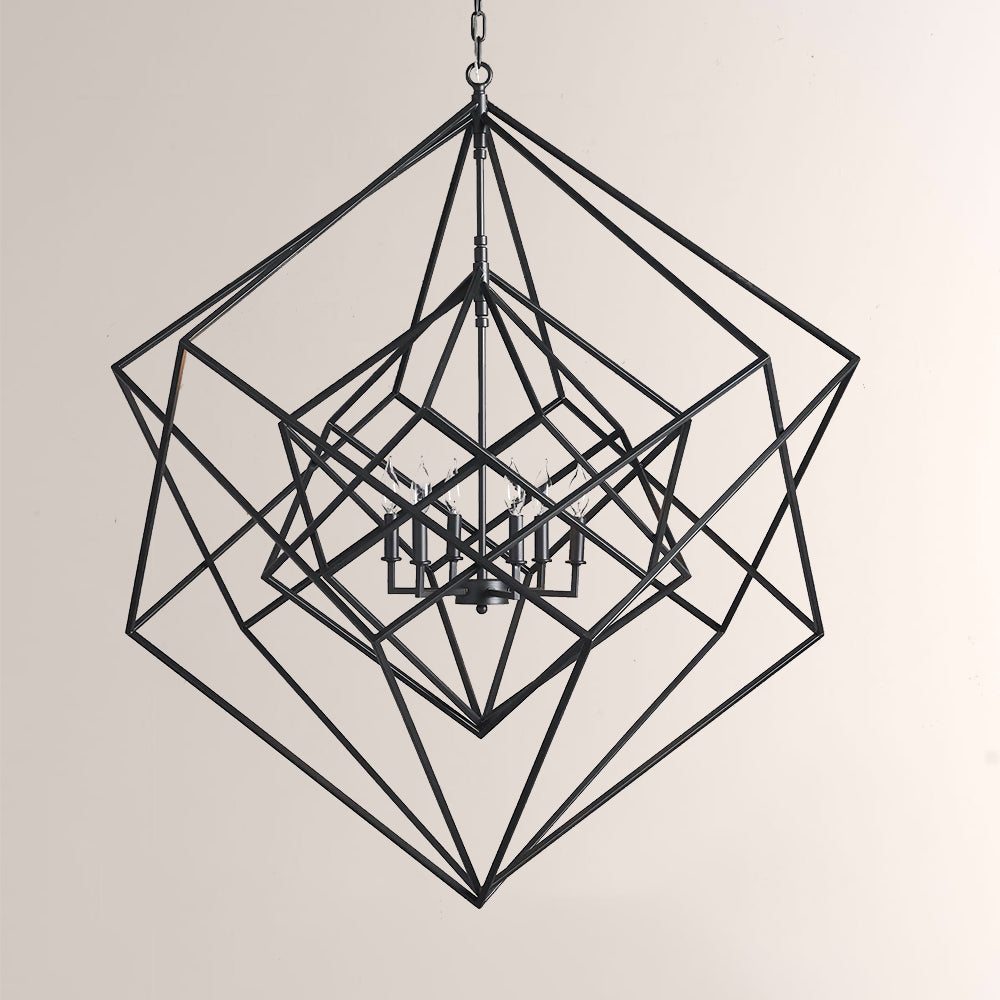 Geode Chandelier 44.25"-Chandelier-Manorlights