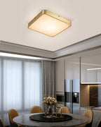 Geometric Alabaster Recessed Ceiling Light-NORMAL-Manorlights