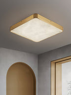 Geometric Alabaster Recessed Ceiling Light-NORMAL-Manorlights
