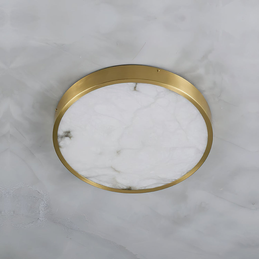 Geometric Alabaster Recessed Ceiling Light-NORMAL-Manorlights