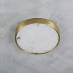 Geometric Alabaster Recessed Ceiling Light-NORMAL-Manorlights