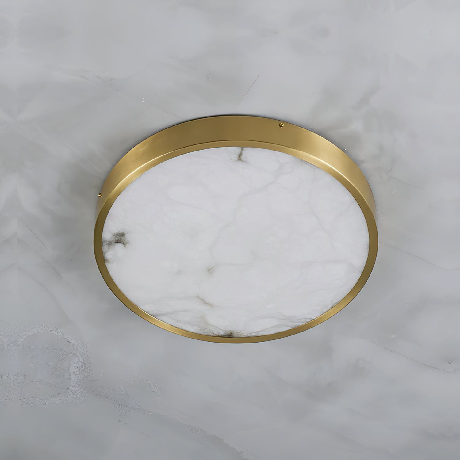 Geometric Alabaster Recessed Ceiling Light-NORMAL-Manorlights