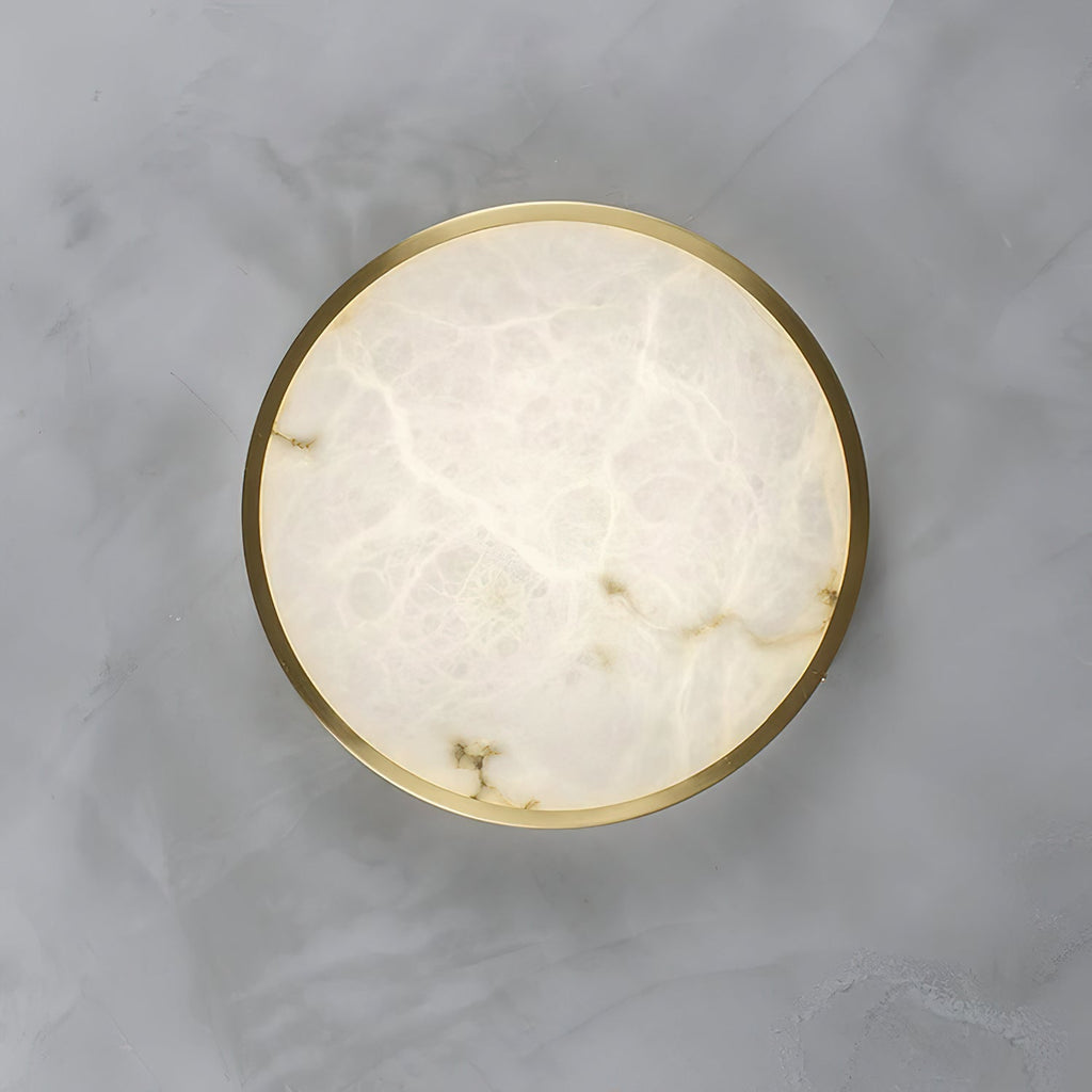 Geometric Alabaster Recessed Ceiling Light-NORMAL-Manorlights