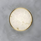 Geometric Alabaster Recessed Ceiling Light-NORMAL-Manorlights