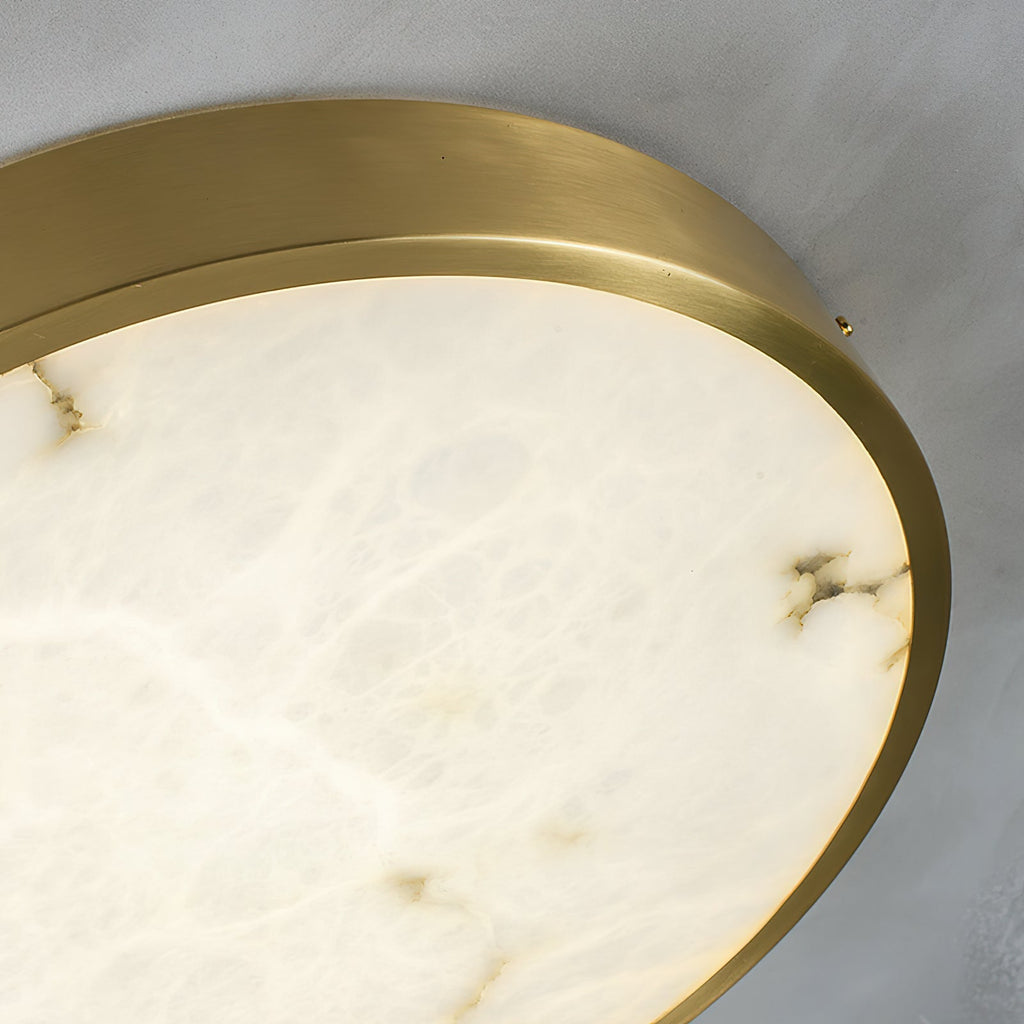 Geometric Alabaster Recessed Ceiling Light-NORMAL-Manorlights