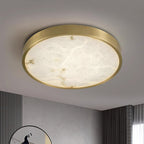 Geometric Alabaster Recessed Ceiling Light-NORMAL-Manorlights