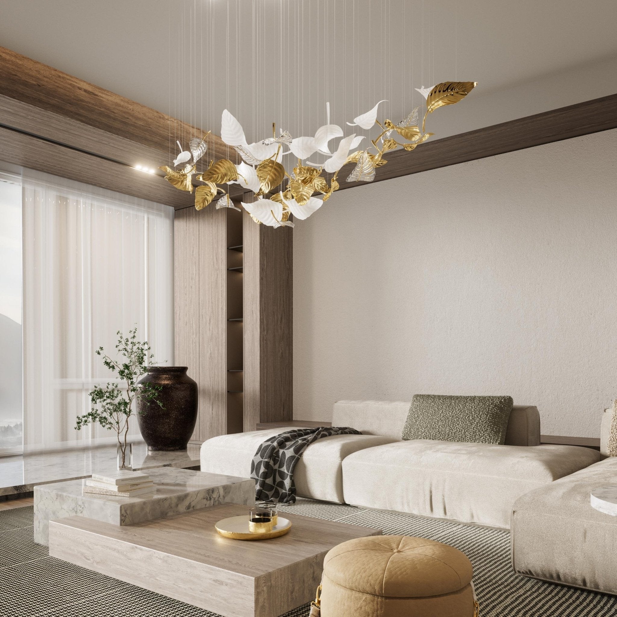Nature Branch LED Chandelier-Chandelier-Manorlights