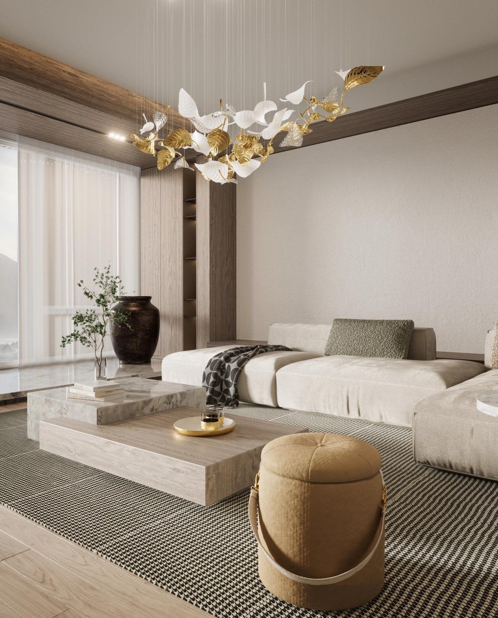 Nature Branch LED Chandelier-Chandelier-Manorlights