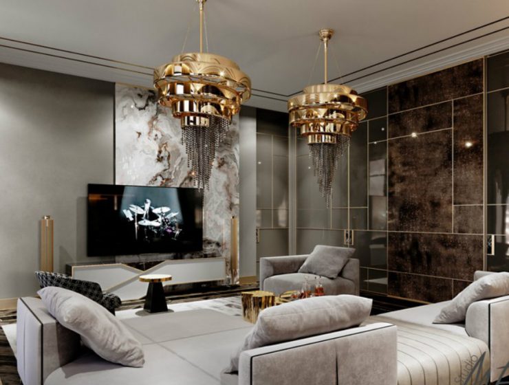 Luxury Guggenheim 24 Light Modern Chandelier