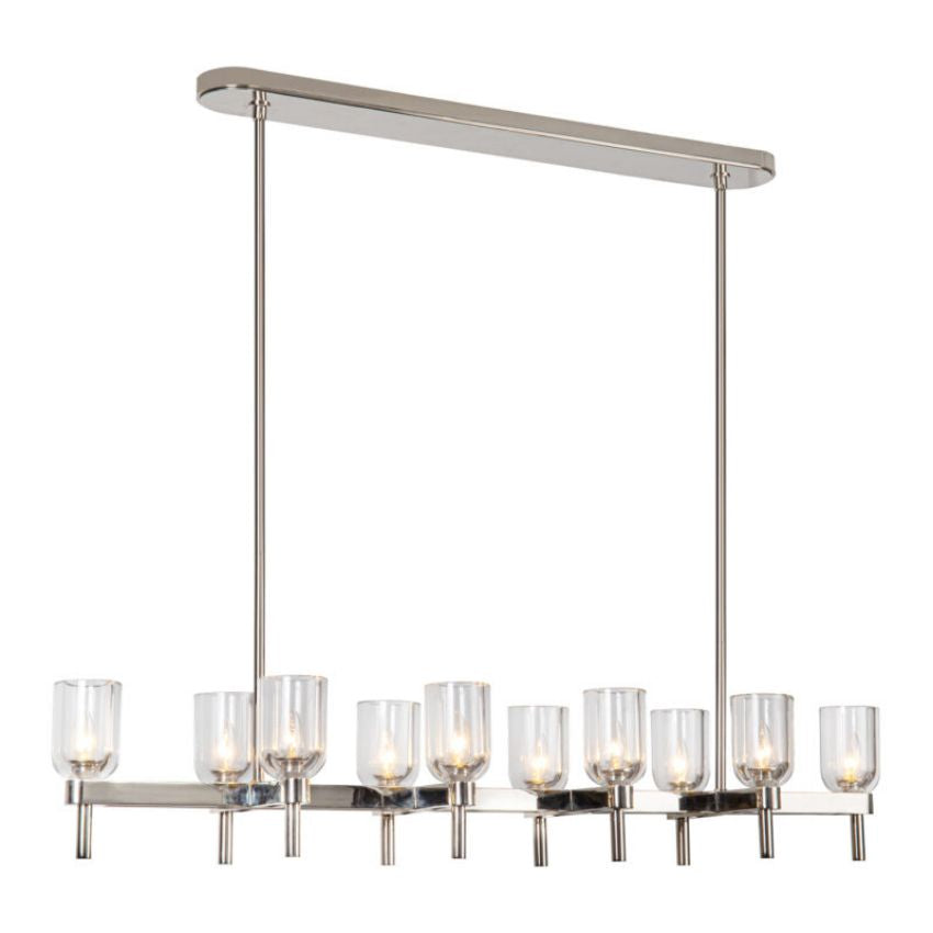 Harmonie Linear Chandelier 52"-Chandelier-Manorlights