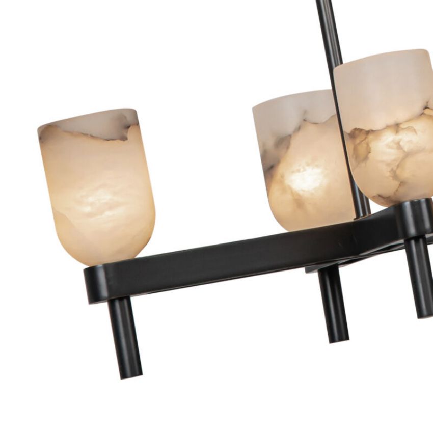 Harmonie Linear Chandelier 52"-Chandelier-Manorlights