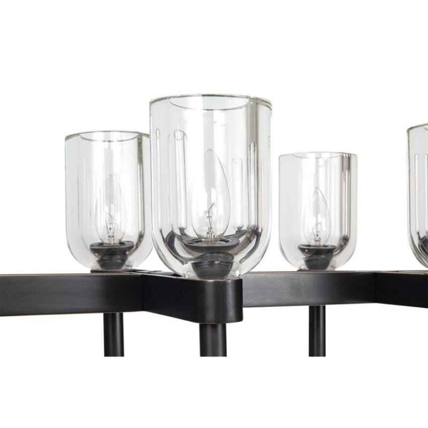 Harmonie Linear Chandelier 52"-Chandelier-Manorlights