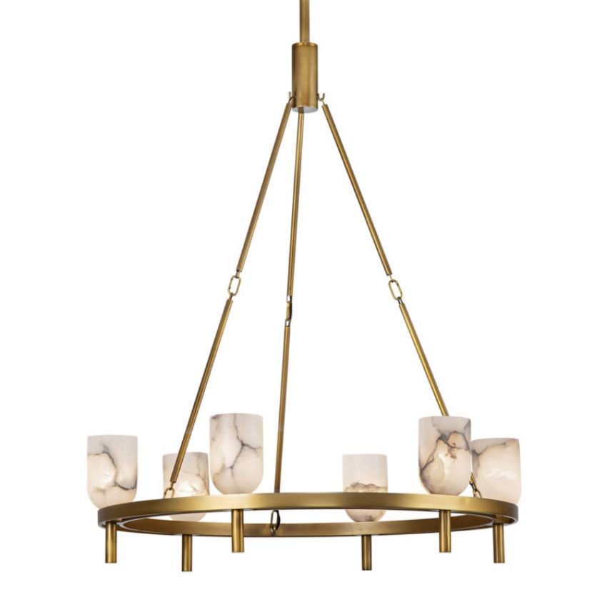 Harmonie Round Chandelier 32"-Chandelier-Manorlights