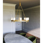 Harmonie Round Chandelier 32"-Chandelier-Manorlights