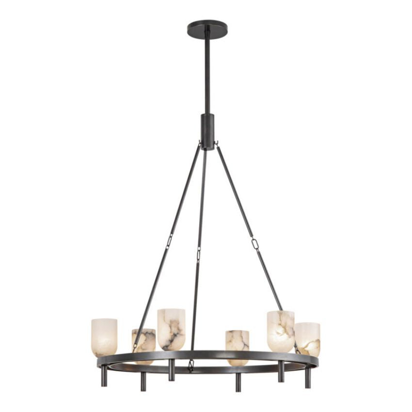 Harmonie Round Chandelier 32"-Chandelier-Manorlights