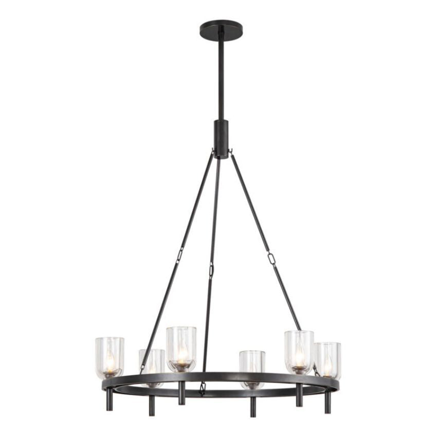 Harmonie Round Chandelier 32"-Chandelier-Manorlights