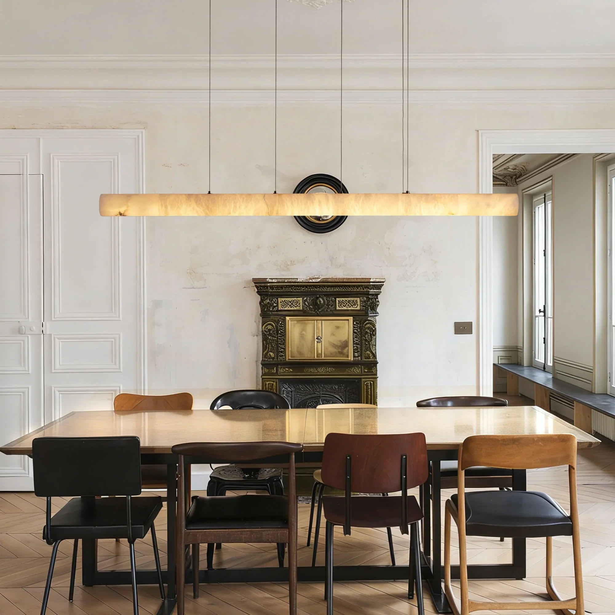 Halima Linear Chandelier-Manorlights