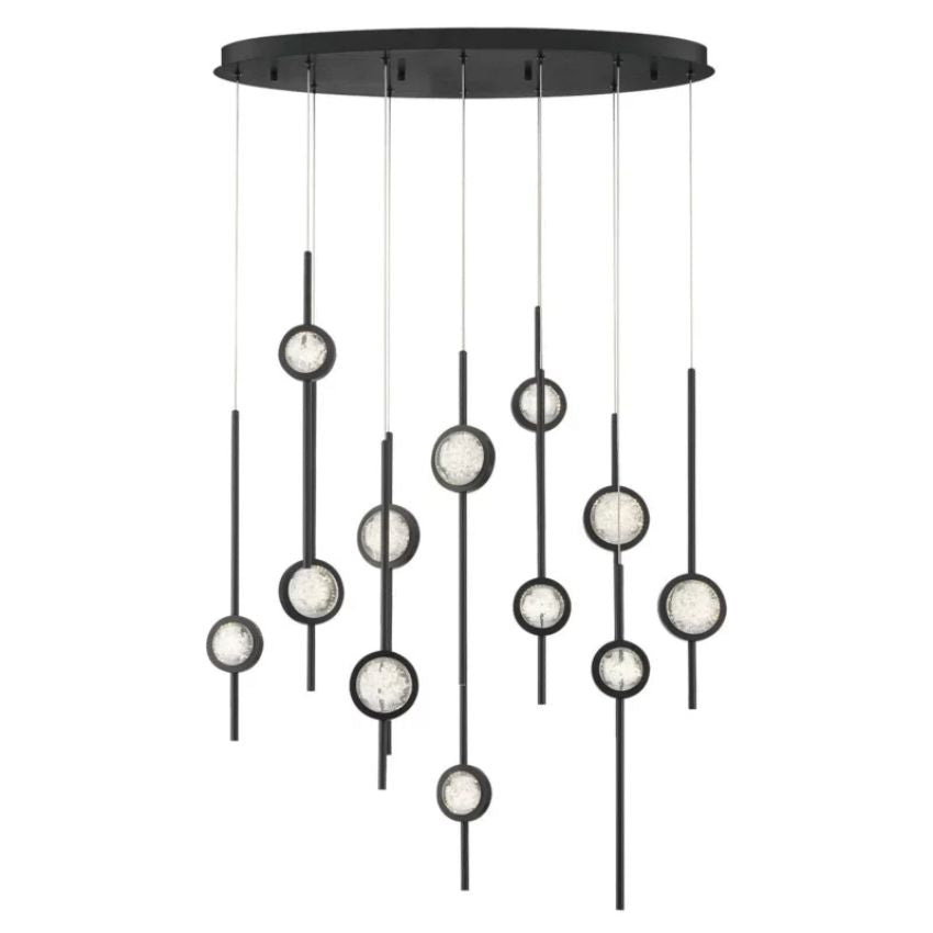 Issac Oval Chandelier-chandeliers for dining room,chandeliers for stairways,chandeliers for foyer,chandeliers for bedrooms,chandeliers for kitchen,chandeliers for living room-Manorlights