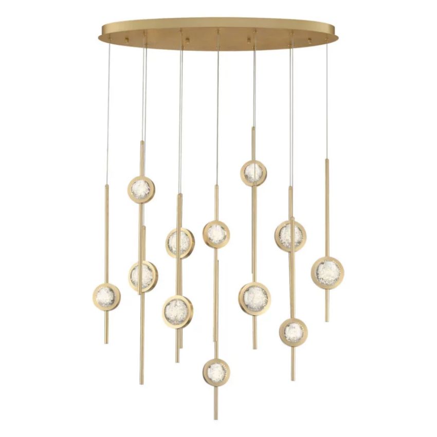 Issac Oval Chandelier-chandeliers for dining room,chandeliers for stairways,chandeliers for foyer,chandeliers for bedrooms,chandeliers for kitchen,chandeliers for living room-Manorlights