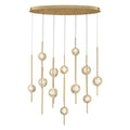 Issac Oval Chandelier-chandeliers for dining room,chandeliers for stairways,chandeliers for foyer,chandeliers for bedrooms,chandeliers for kitchen,chandeliers for living room-Manorlights