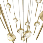 Issac Oval Chandelier-chandeliers for dining room,chandeliers for stairways,chandeliers for foyer,chandeliers for bedrooms,chandeliers for kitchen,chandeliers for living room-Manorlights