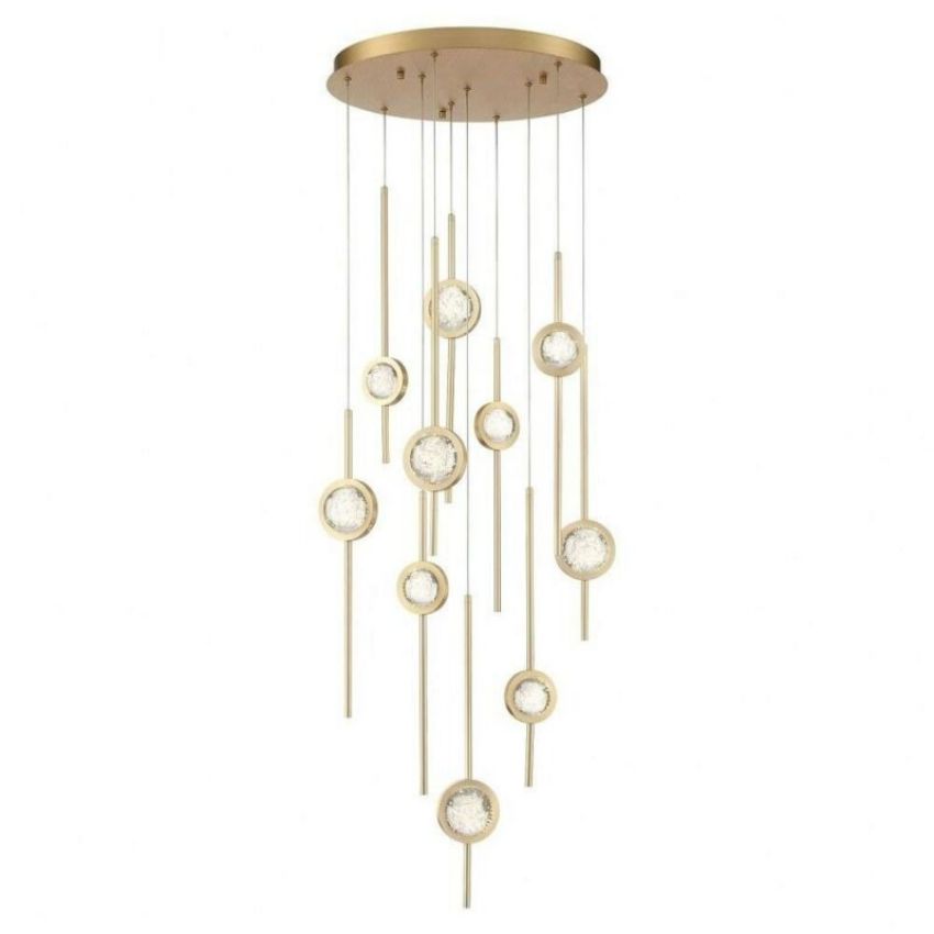 Issac Round Chandelier-chandeliers for dining room,chandeliers for stairways,chandeliers for foyer,chandeliers for bedrooms,chandeliers for kitchen,chandeliers for living room-Manorlights
