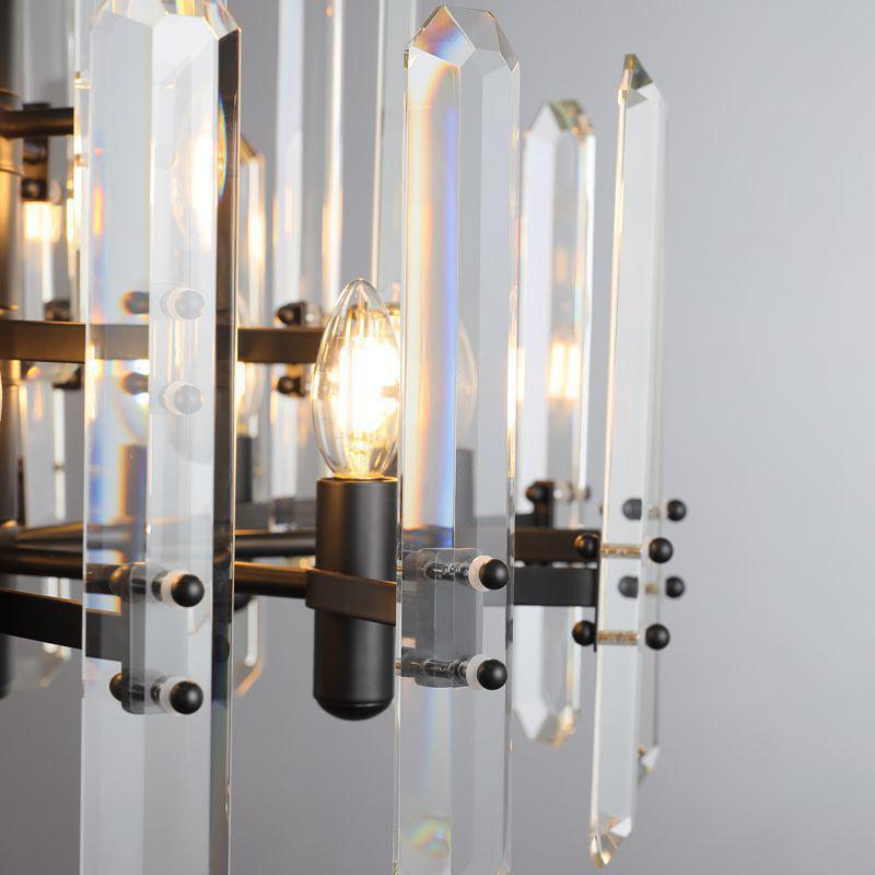 Bonington Crystal Round Chandelier 24"36''48''