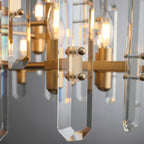 Bonington Crystal Round Chandelier 24"36''48''