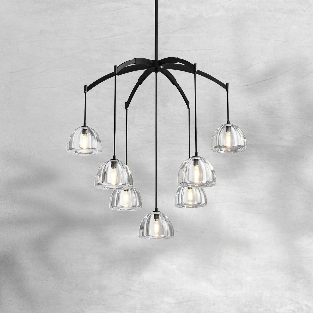 Haloid Round Chandelier