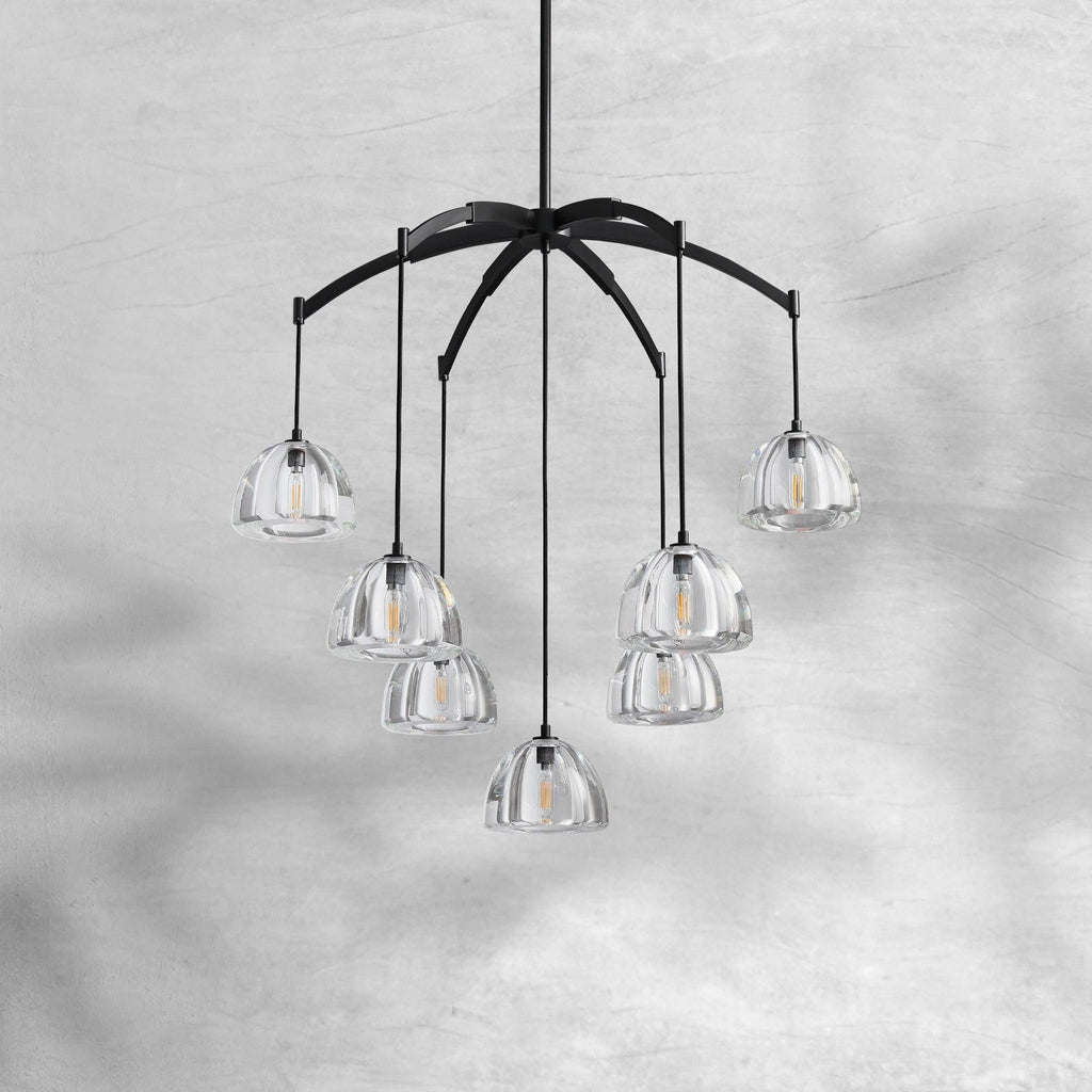 Haloid Round Chandelier