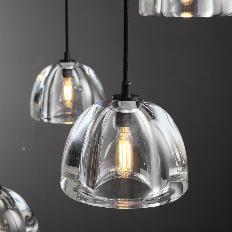 Haloid Round Chandelier
