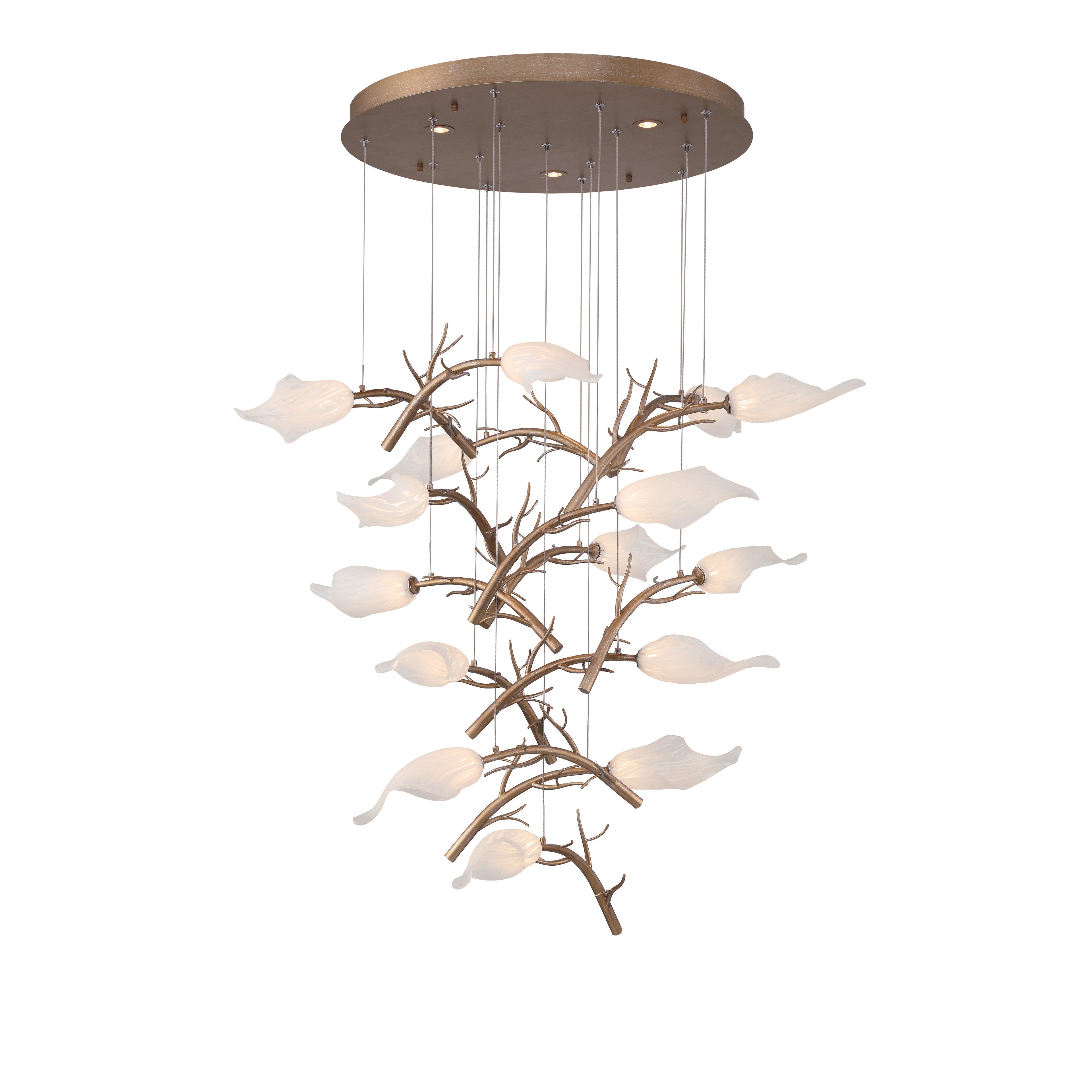 Matera Integrated LED Grand Chandelier 15-Light-Manorlights