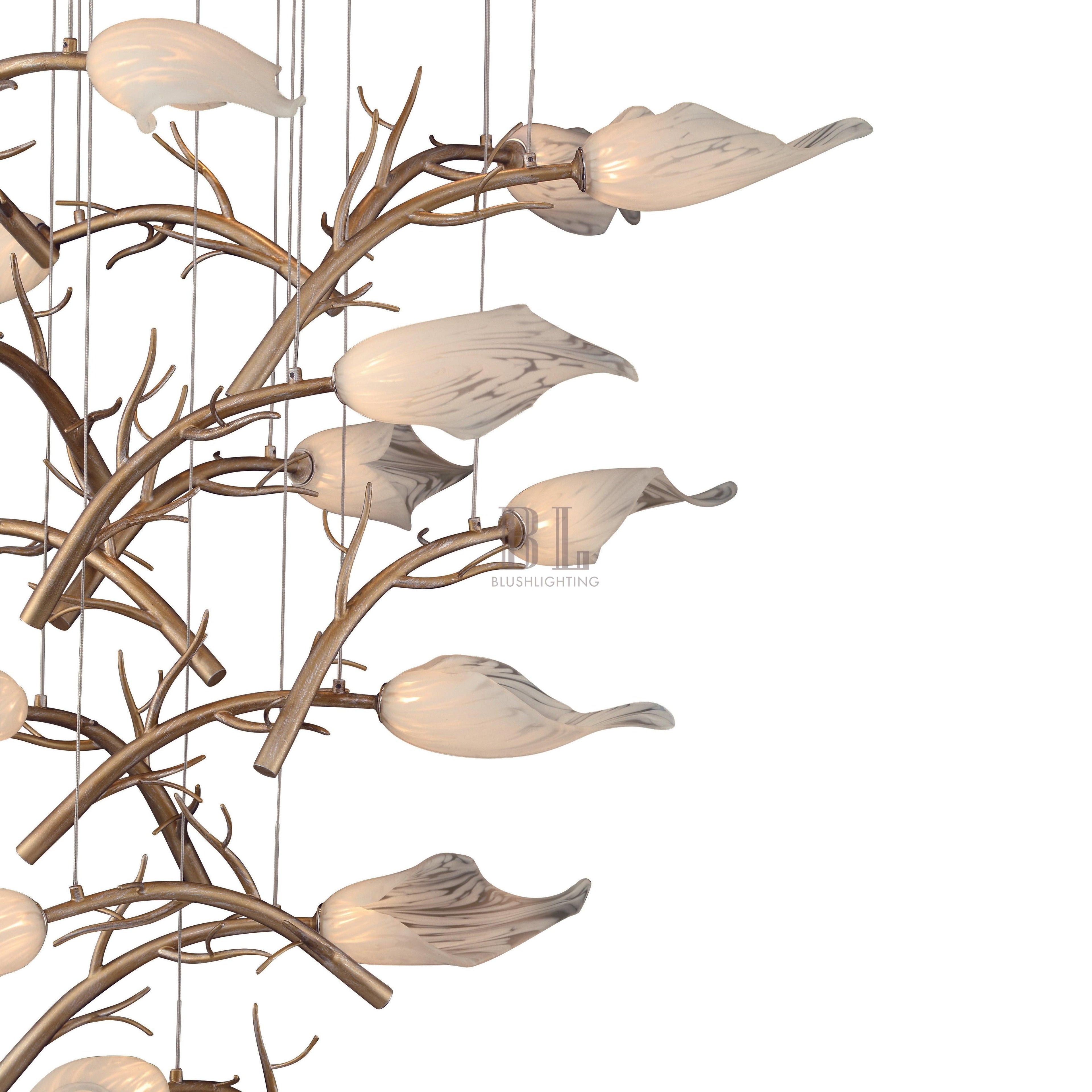 Matera Integrated LED Grand Chandelier 15-Light-Manorlights