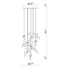 Matera Integrated LED Grand Chandelier 10-Light-Manorlights