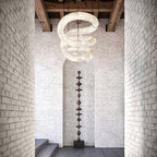 Streamlined Alabaster Pendant Lamp by Manor Lights