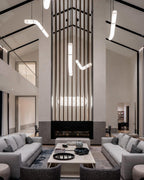 Streamlined Alabaster Pendant Lamp by Manor Lights