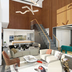 Streamlined Alabaster Pendant Lamp by Manor Lights