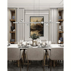Julius Linear Chandelier-Chandelier-Manorlights