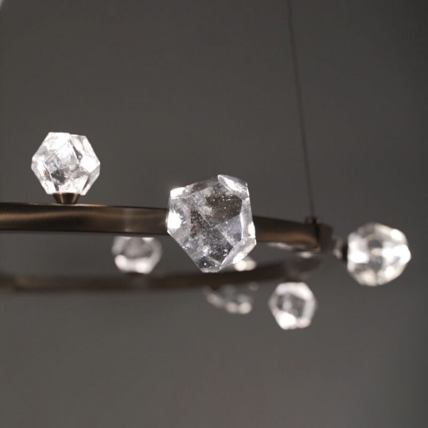 Julius Round Chandelier 40″-Chandelier-Manorlights