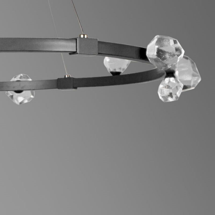 Julius Round Chandelier 40″-Chandelier-Manorlights