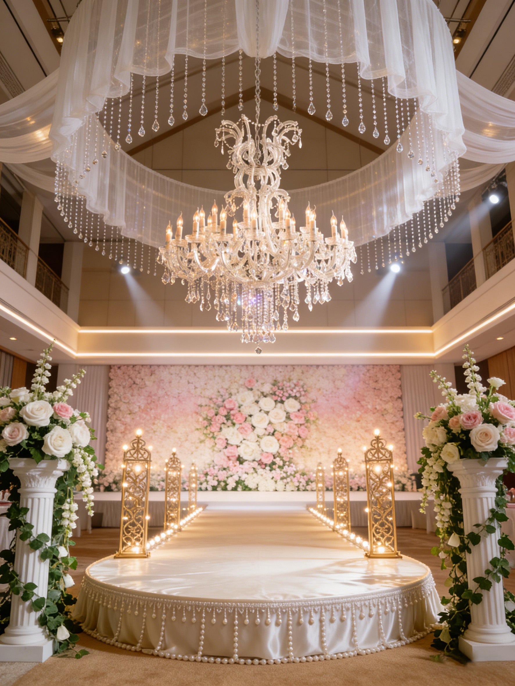 30 Lights Maria Theresa Chandelier 47'' Wide Large Crystal Chandelier for Wedding Hall-大吊灯-Manorlights