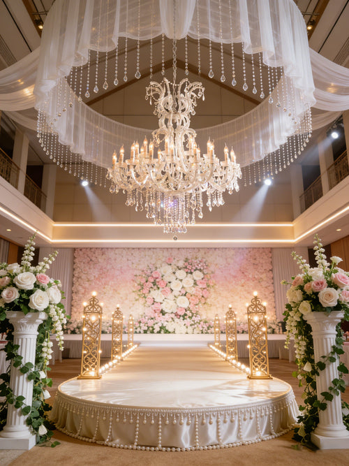 30 Lights Maria Theresa Chandelier 47'' Wide Large Crystal Chandelier for Wedding Hall-大吊灯-Manorlights
