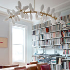 Kasen 44-Light Chandelier 76"W-chandelier for bedroom,chandelier for dining room,chandelier for stairways,chandelier for foyer,chandelier for bathrooms,chandelier for living room-Manorlights