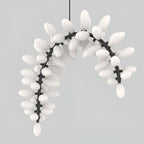 Kasen 61-Light Chandelier 56"W-chandelier for bedroom,chandelier for dining room,chandelier for stairways,chandelier for foyer,chandelier for bathrooms,chandelier for living room-Manorlights