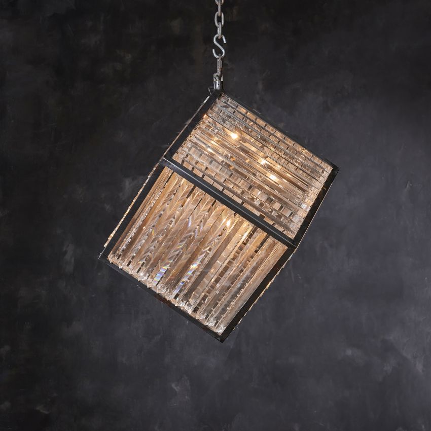 Lito Rectangles Chandelier-Chandelier-Manorlights