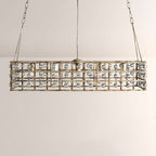 La Cage Rectangular Chandelier-Chandelier-Manorlights