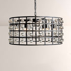 La Cage Round Chandelier-Chandelier-Manorlights