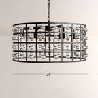 La Cage Round Chandelier-Chandelier-Manorlights