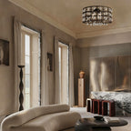 La Cage Flushmount-Flushmount-Manorlights